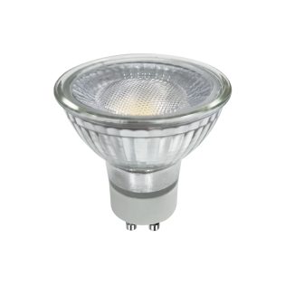 LED SMD GU10 7W 4000K 230V AC 590LM RA80 30000H 100° GLASS