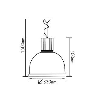 Επαγγελματικός Φωτισμός ΚΑΜΠΑΝΑ 70W/150W HQI E27