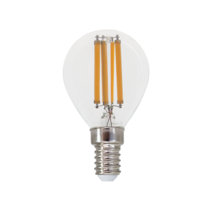 LED FILAMENT E14 G45 7W 4000K 230V AC 900LM RA80 30000H 360°