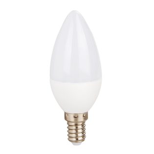 LED SMD E14 C37 5W COLOR DIMMABLE 230V AC 360LM RA80 30000H 180°