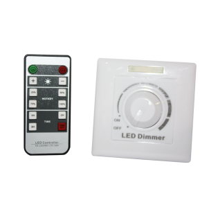 Ταινίες LED κι Εξαρτήματα WALL LED TRIAC DIMMER 200W 220V AC & RF REMOTE