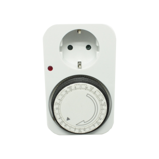 MECHANICAL WEEKLY TIME SWITCH, SCHUKO SOCKET