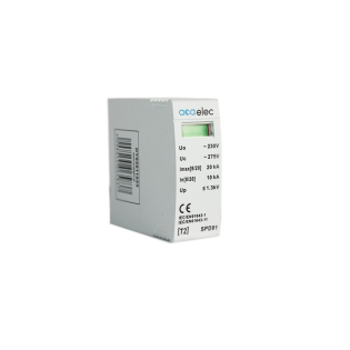 SPD SURGE PROTECTION T2 TYPE 1P 20kA