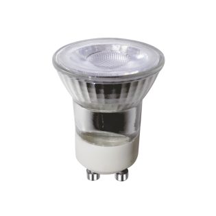 LED SMD GU10 MINI 2,5W 3000K 230V AC 260LM RA80 30000H 38° GLASS