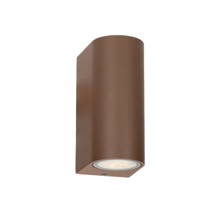 GU10 WALL LUMINAIRE 230V AC RUSTY IP65 MAX.2X35W