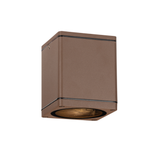 Επιτοίχια και Χωνευτά GU10  SQUARE CEILING LUMINAIRE 230V AC RUSTY IP65 GU10 MAX.35W