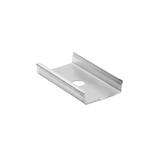 Προφίλ Αλουμινίου κι Εξαρτήματα METAL MOUNTING CLIP FOR PROFILE P62N