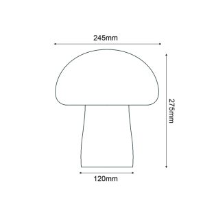 Επιτραπέζια κι Επιδαπέδια LED SMD POST LUMINAIRE 10W 850LM 230V AC 3.000K RA80 IP65 30.000HRS BLACK CEMENT