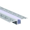 Ταινίες LED κι Εξαρτήματα LING TRIMLESS ALUMINUM PROFILE WITH OPAL PC DIFFUSER 2m/pc