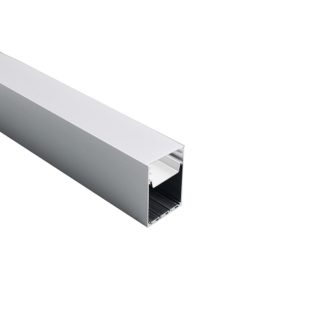 Ταινίες LED κι Εξαρτήματα MILO ALUMINUM PROFILE WITH OPAL PC DIFFUSER 3m/pc