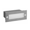 LED STEP LUMINAIRE 110X44 G 2W 6000K 100Lm 230V IP54 RA80