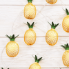 “METAL STRING LIGHTS (PINEAPPLE)” ΑΝΑΝΑΣ 10 LED ΛΑΜΠΑΚ ΣΕΙΡΑ ΜΠΑΤΑΡ(2xΑΑ) ΘΕΡΜΟ ΛΕΥΚΟ IP20 135+30cm