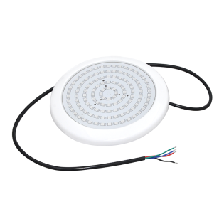 LED ΠΛΑΣΤΙΚΟ Φ/Σ ΠΙΣΙΝΑΣ 20W RGB 110° IP68 12V DC Φ210Χ20mm