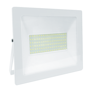 Επαγγελματικός Φωτισμός WHITE LED SMD FLOOD LUMINAIRE IP66 100W 6000K 9000Lm 230V RA80