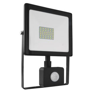 Προβολείς BLACK SENSOR LED SMD FLOOD LUMINAIRE IP66 30W 3000K 2400Lm 230V RA80