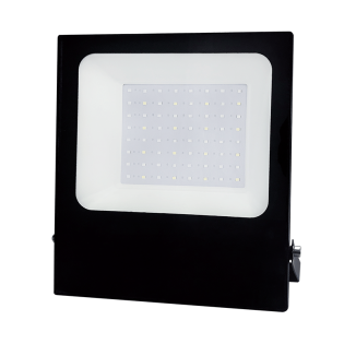 Επαγγελματικός Φωτισμός BLACK LED SMD FLOOD LUMINAIRE IP66 50W RGBW 230V