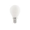 LED FILAMENT E14 G45 6W FROSTY 2700K 230V AC 540LM RA80 30000H 360°