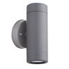 UP-DOWN GREY PP WALL LIGHT GU10Max.2x3W LED IP65