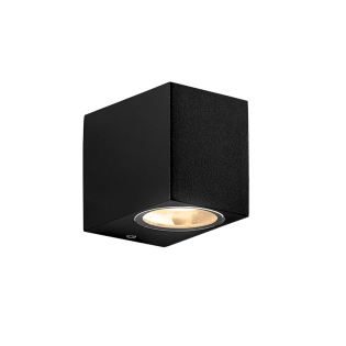 Επιτοίχια και Χωνευτά GU10 WALL LUMINAIRE  PLASTIC 230V AC BLACK IP65 MAX 3W LED