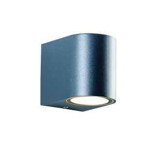 Επιτοίχια και Χωνευτά GU10 WALL LUMINAIRE PLASTIC 230V AC DARK GREY IP65 MAX 3W LED