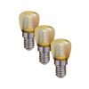 LED SMD E14 1W YELLOW 230V AC 60LM RA80 360° 3PCS-PACK