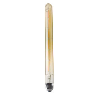 LED FILAMENT E27 DIM T30 6W AMBER 2700K 230V AC  760LM RA80 30000H 360°