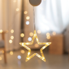 “WINDOW PLASTIC STAR” 10 LED ΛΑΜΠΑΚΙΑ WW ΜΠΑΤ. (3ΧΑΑΑ) IP20 18X18CM