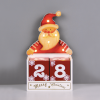 “WOODEN SANTA CALENDAR” 6 LED WW Λ/ΚΙΑ ΜΠ/ΡΙΕΣ (2AAΑ) IP20 12.5X6.7X20.5M