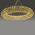 3D COPPER WIRE METAL MOTIF RING 1920LED ΛΑΜΠ ΚΑΛ ΧΑΛΚ ΘΕΡΜ IP44 ΑΝΤΑΠT(3V DC)ΑΛΥΣ50cm-ΑΓΚΙΣΤ 5mΚΑΛ