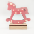 “WOODEN PINK HORSE”, 10 MINI LED ΛΑΜΠ. ΜΠΑΤ. (2xAA), WW,IP20, 17X4.5X16CM