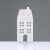 WOODEN DECORATIVE WHITE HOUSE   ΜΟΤΙΦ 6,5*2*14,5cm