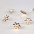 “WOODEN SNOWFLAKE” 10 LED ΛΑΜΠ. ΣΕΙΡΑ ΜΠΑΤ.(2xAA),WW, ΑΣΗΜΙ ΚΑΛ. ΧΑΛΚ.,IP20, 90+30cm,ΔΙΑΦ ΚΑΛ ΤΡΟΦ