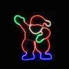 “SANTA” 300 NEON LED 3m NEON DOUBLE SMD ΦΩΤ., ΠΟΛΥΧΡ. ΣΤΑΘ., IP44, 39X54CM, 1.5m ΚΑΛ.