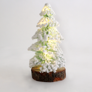 “PINE TREE TABLE” 10 MINI LED WW Λ/ΚΙΑ ΜΠ/ΡΙΕΣ (3AAA) IP20 10.5X10.5X26CM