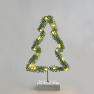 “TREE TABLE LIGHTS” 15 MINI LED WW Λ/ΚΙΑ ΜΠ/ΡΙΕΣ (2AA) IP20 H40CM