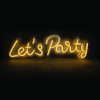 LET’S PARTY 125 NEON LED ΛΑΜΠ USB ΚΑΛ 2m ΘΕΡΜΟ IP20 41*1,6 *13,5cm 2m ΚΑΛ