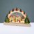 WOODEN XMAS VILLAGE 12 LED ΘΕΡΜΑ ΣΤΑΘΕΡΑ IP20 ΔΙΑΚΟΣΜΗΤΙΚΟ ΜΠΑΤ 2ΧΑΑΑ 38x5x21.5cm