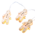 “WOODEN STRING LIGHTS (GINGERBREAD)” ΜΠΙΣΚΟΤΟ 10 LED ΛΑΜΠΑΚ ΣΕΙΡΑ ΜΠΑΤΑΡ(2xΑΑ) ΘΕΡΜΟ ΛΕΥΚΟ IP20