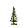 “WOODEN XMAS TREE LIGHT” ΠΡΑΣΙΝΟ ΔΕΝΤΡΟ-ΜΙΚΡΟ 5 LED ΛΑΜΠΑΚ ΜΠΑΤΑΡ(2xAAA) ΘΕΡΜΟ ΛΕΥΚΟ IP20 14x5x32cm