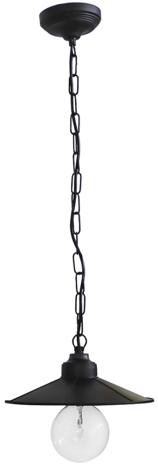 ΚΑΤΑΛΟΓΟΣ OUTDOOR 2024-2025 Φωτιστικό κρεμαστό  LP-150K -M- CHAIN BLACK