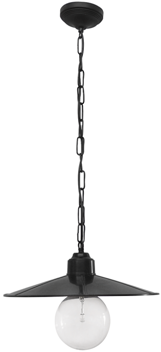 ΚΑΤΑΛΟΓΟΣ OUTDOOR 2024-2025 Κρεμαστό φωτιστικό LP-180K CHAIN 1L BLACK