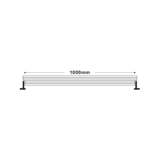 Προβολείς LED WALLWASHER 36W, 2520lm, 3000K,  15° x 60° 1m, IP66, 3 years warranty with fast connectors