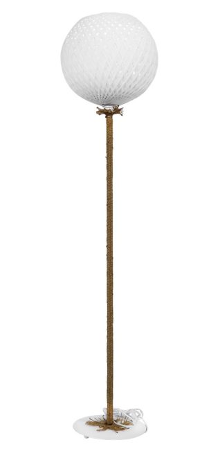 Δαπέδου / Ορθοστάτες SILK-02 FLOOR LAMP ROPE WHITE-UT-WH