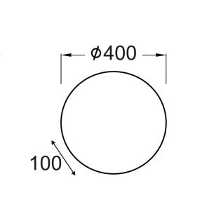 Όροφής ΠΛΑΦΟΝΙΕΡΑ ΑΜΜΟΒΟΛΗ Φ40cm 3xE27 KACY